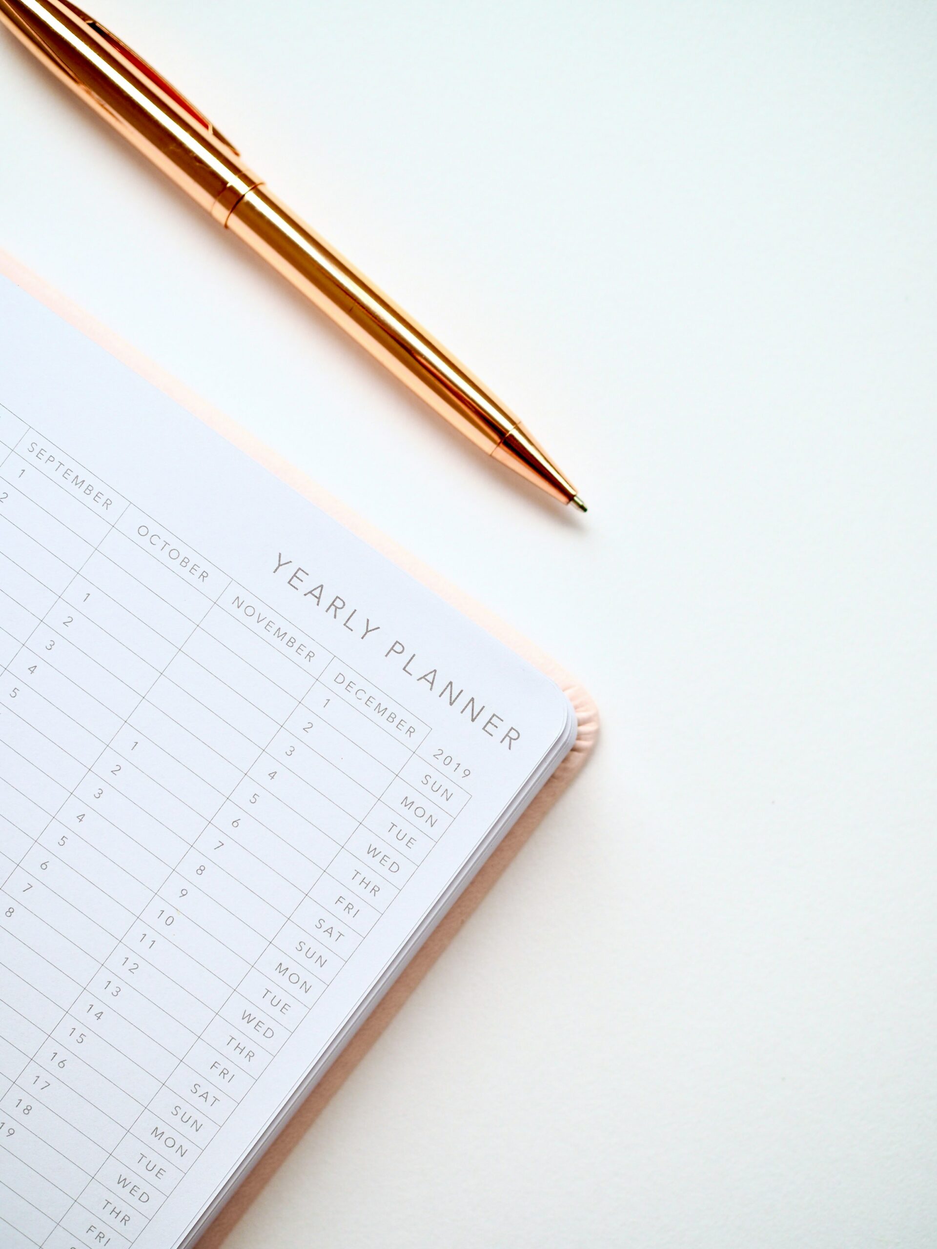 Financial Planning Yearly Planner